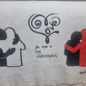 Papel hecho a mano y dibujo a mano alzada reflexión sobre la consciencia , medidas 39x27cm