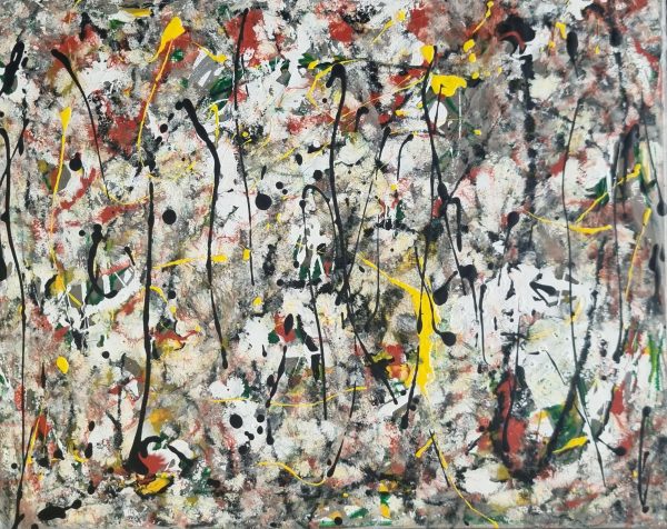 Lienzo medidas 24x30cm, Técnica mixta , año 2025