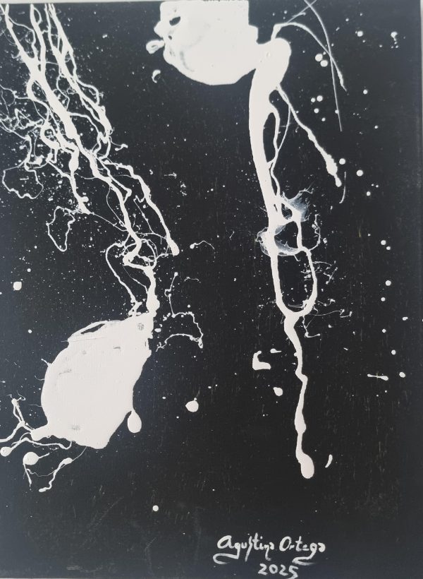 Lienzo medidas 30x40,cm Técnica mixta, año 2025