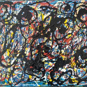 Lienzo medidas 50x40cm,Técnica mixta, año 2024