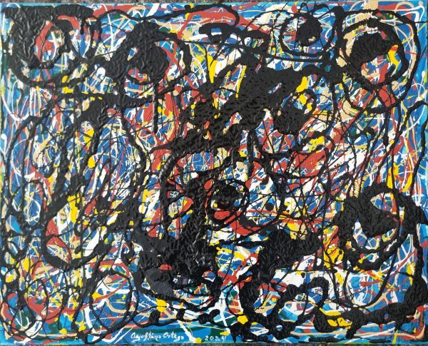Lienzo medidas 50x40cm,Técnica mixta, año 2024